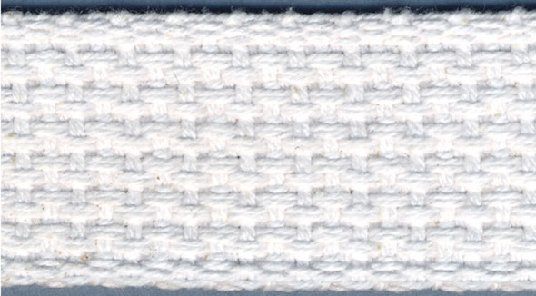 WRIGHTS - Cotton Belting 1"X10yd-White (186 1004-030) 070659555046