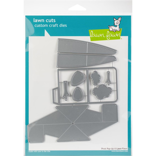 LAWN FAWN - Lawn Cuts Custom Craft Die Pivot Pop-Up (LF1611) 035292669642