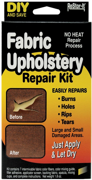 RESTOR-IT - Fabric Upholstery Repair Kit - (18075) 034238180753