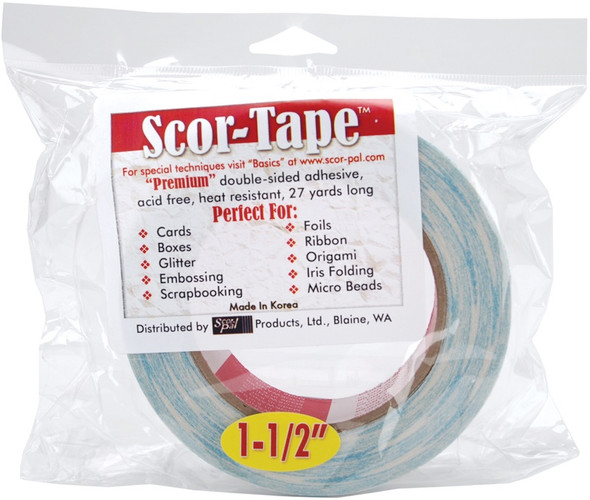 SCOR-PAL - Scor-Tape-1.5"X27yd (SP204) 718122660810