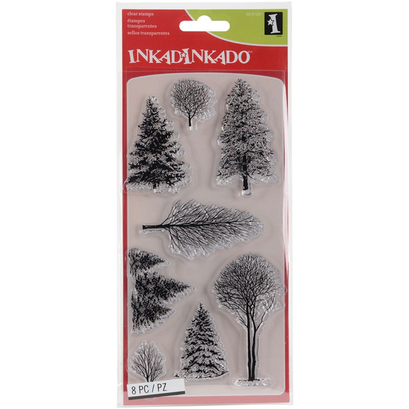 INKADINKADO - Clear Stamps 4"X8"-Woodland Wonderland (I6031297) 725718037024