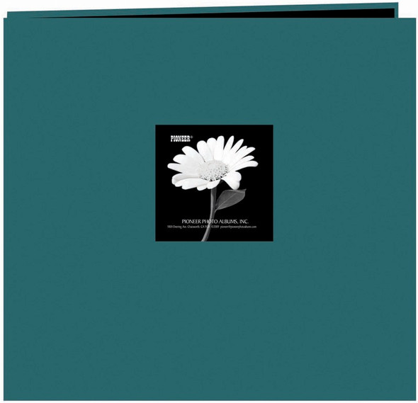 PIONEER - Fabric Frame Post Bound Album 12"X12"-Majestic Teal (MB10CBFN-MT) 023602636798