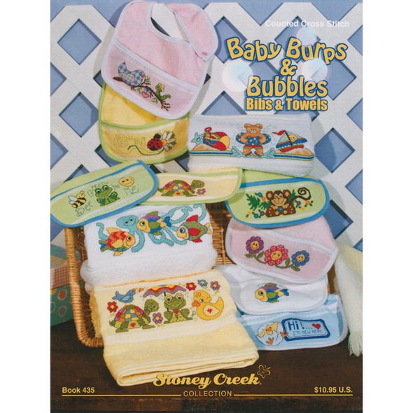 Stoney Creek-Baby Burps & Bubbles Bibs & Towels (SC-435) 034961004357