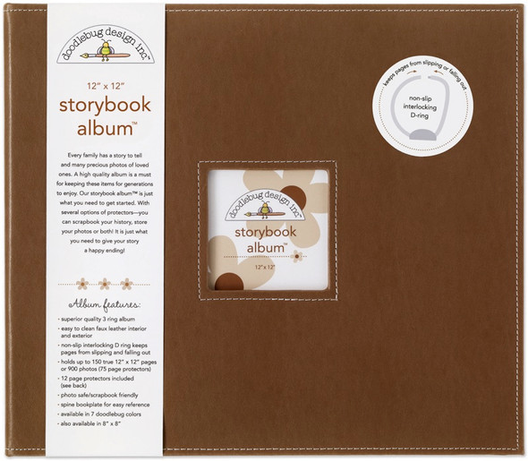 DOODLEBUG - Storybook Album 12"X12"-Bon Bon (DBSBA12-2728) 842715027282