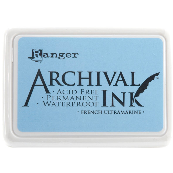 RANGER - Archival Ink Pad #0-French Ultramarine (AIP-30607) 789541030607