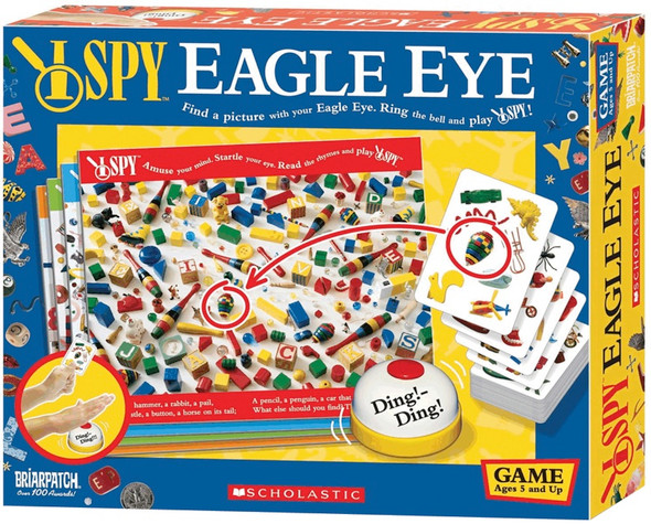 UNIVERSITY GAMES - I Spy Eagle Eye Game - (BP06120) 761707061205