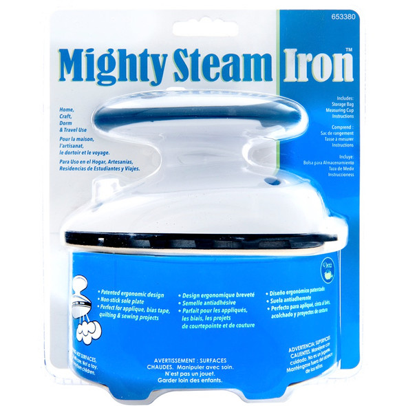 DRITZ - Mighty Travel Innovative Steam Iron - (653380) 072879270235