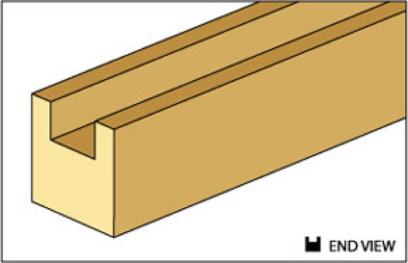 NORTHEASTERN SCALE LUMBER - 1" Scale Dollhouse Miniature - Sfc-5 Shutter Frame (1025)