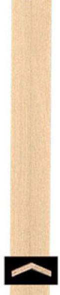 NORTHEASTERN SCALE LUMBER - 1" Scale Dollhouse Miniature - Trb135: Angle 135 Degrees (1085)