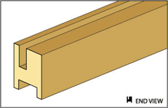 NORTHEASTERN SCALE LUMBER - 1 Inch Scale Dollhouse Miniature - (basswood) Sfa-5g Window Sash (NE885)