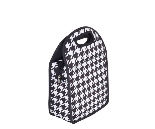 ZEE'S CREATIONS - Neoprene Lunch Tote - Houndstooth (NP706) 817441015643