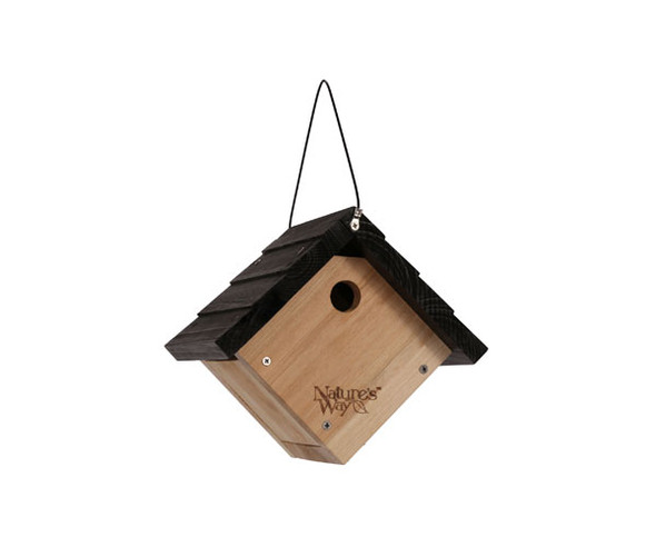 NATURE'S WAY - Cedar Wren Hanging Bird House (NWCWH1) 857907005580