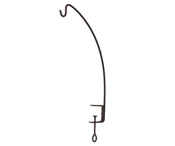 PANACEA - 24" Clamp Style Angle Hook Black (Mounting Hardware) (PAN83035) 093432830352