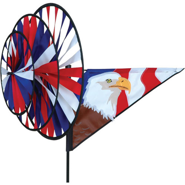 PREMIER DESIGNS - Eagle - Triple Wind Garden Spinner (PD22146) 630104221461