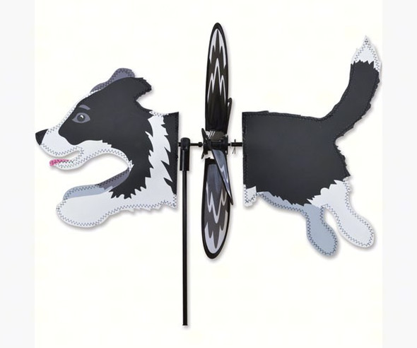 PREMIER DESIGNS - Border Collie Dog Petite Wind Spinner (PD25099) 630104250997