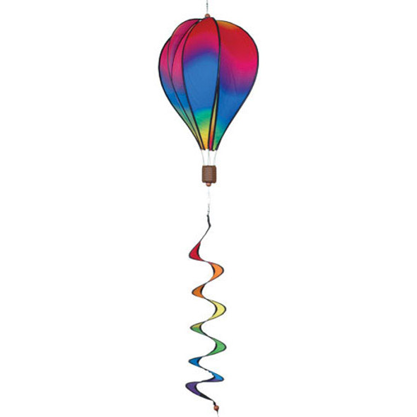 PREMIER DESIGNS - Wavy Gradient Hot Air Balloon Wind Garden Spinner - 16in. (PD25784) 630104257842