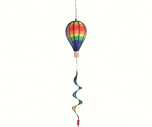 PREMIER DESIGNS - Hot Air Balloon Classic Rainbow Wind Spinner Small PD25889 630104258894