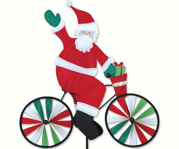 PREMIER DESIGNS - 20" Santa Bicycle Christmas Spinner PD26869 630104268695