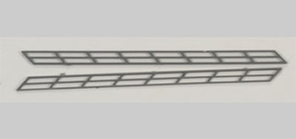 PLASTRUCT - 90481 N Scale Plastic ABS Miniature Stair Rail (2) 764050904816