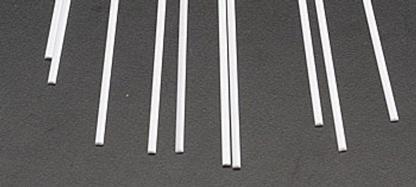 PLASTRUCT - 90733 Plastic Styrene Rectangle Strip Stock .030x.060x10" (10) 764050907336