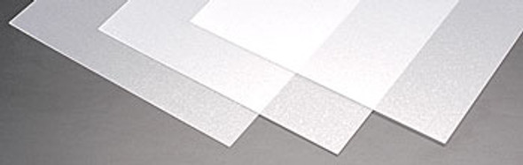 PLASTRUCT - 91251 Plastic Clear Styrene Sheet Stock .030x7x12" (3) 764050912514
