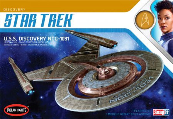 POLAR LIGHTS - NYA 1/2500 Star Trek Discovery 2T - (961M) 849398029961