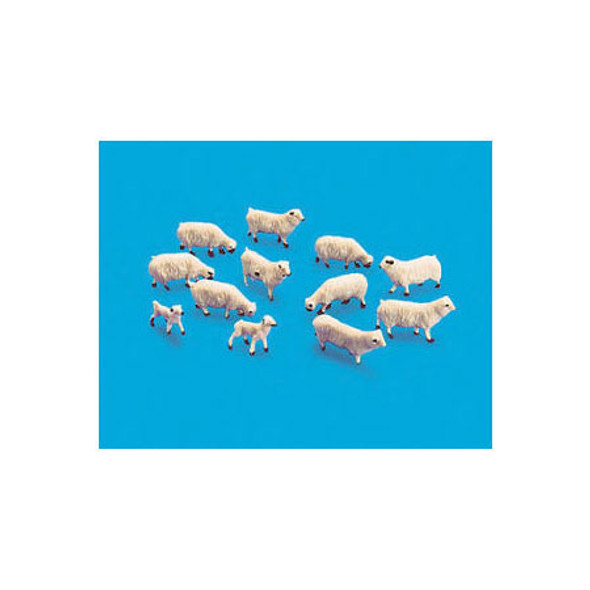 PECO - HO Scale Sheep & Lambs (12) - (5110) 5050881254400