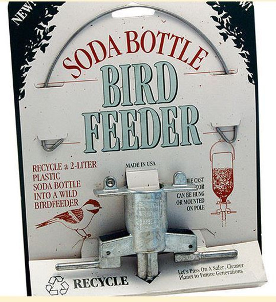 ROGER EDDY - Soda Bottle Bird Feeder Adapter Kit - Metal (RE0172) 725006000020