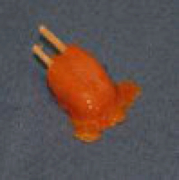 RAINDROP MINIATURES - 1" Scale Dollhouse Miniature - Popsicle - Orange Melting (127)