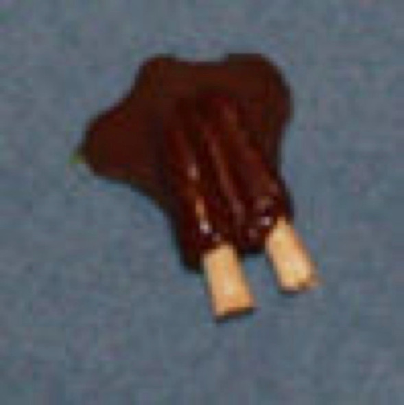 RAINDROP MINIATURES - 1" Scale Dollhouse Miniature - Popsicle - Melting Chocolate (162)