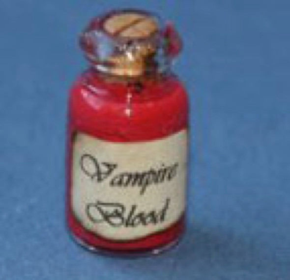 RAINDROP MINIATURES - 1" Scale Dollhouse Miniature - Vampire Blood - Halloween Theme (195)