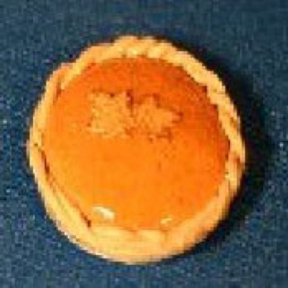 RAINDROP MINIATURES - 1" Scale Dollhouse Miniature - Pie - Pumpkin Decorated (83) RAINDROP MINIATURES - 1" Scale Dollhouse Miniature - Pie - Pumpkin Decorated (83)