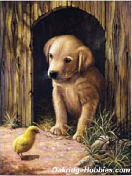 ROYAL BRUSH - LABRADOR PUPPY - Paint by Number Art Craft Kit (PJS50) 090672056931