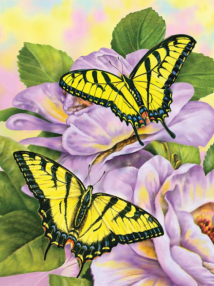 ROYAL BRUSH - "Swallowtail Butterflies" Painting by Numbers Kit (PJS69) 090672077165