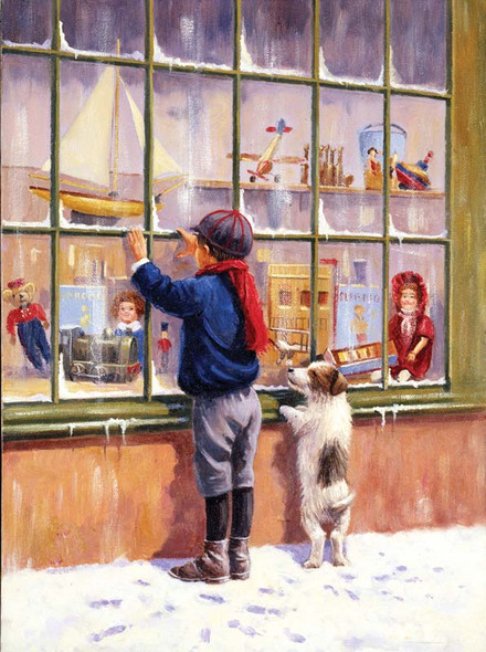 ROYAL BRUSH - "Christmas Wish" Painting by Numbers Kit (PJS73) 090672077202