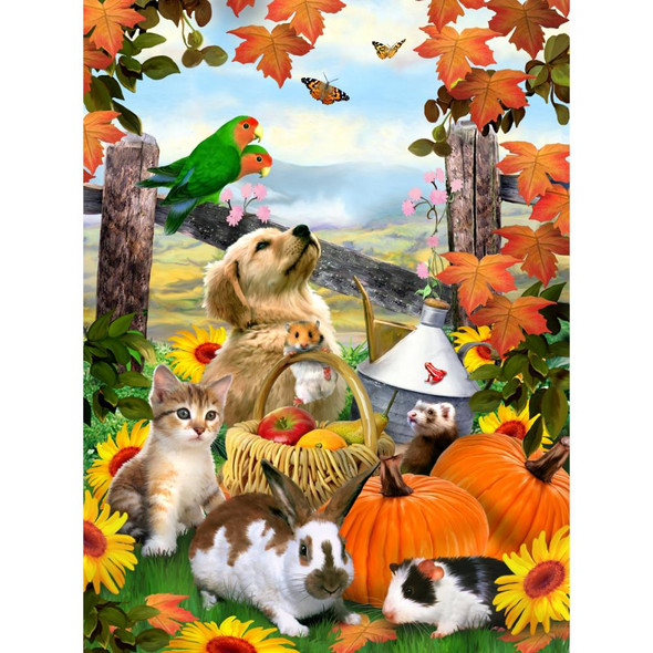 ROYAL BRUSH - "Autumn Festival" Painting by Numbers Kit (PJS79) 090672077264