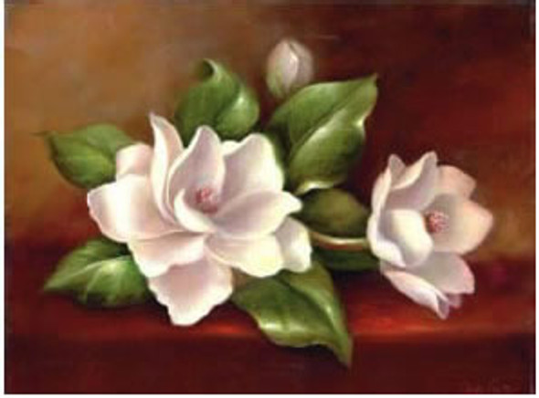 ROYAL BRUSH - MAGNOLIAS - Grisaille Painting Craft Set (POMSET15) 090672305077