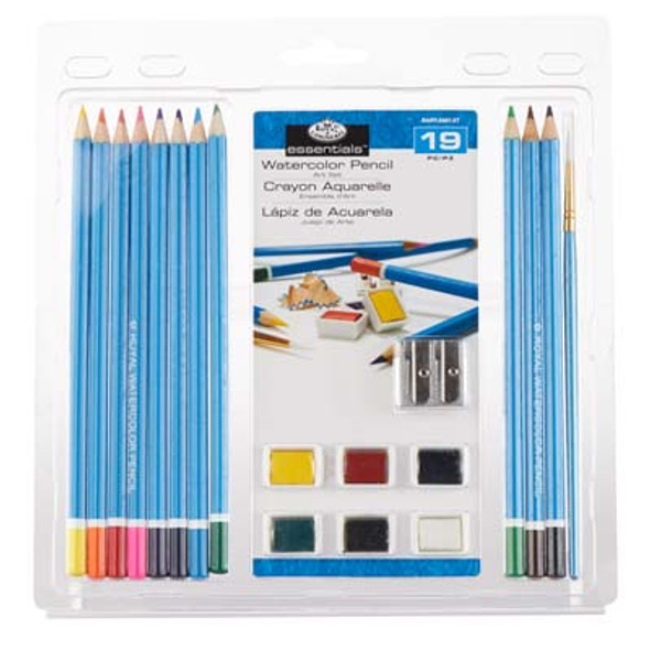ROYAL BRUSH - 3T-Watercolor Pencil Clamshell - Art Supplies RART-2001 090672084040