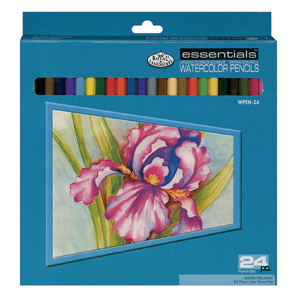 ROYAL BRUSH - Watercolor Pencils 24/Pkg - (WPEN24) 090672004123