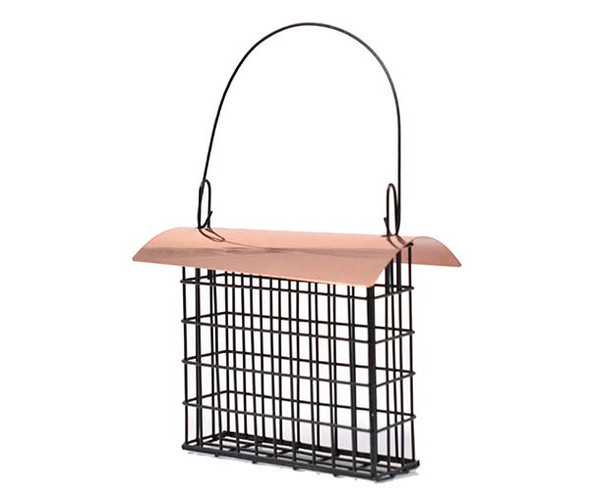 SONGBIRD ESSENTIALS - Deluxe Suet Cage w/Copper Roof (SE104) 645194778412