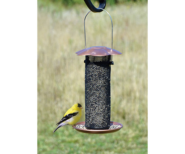 SONGBIRD ESSENTIALS - Petite Copper Thistle Bird Feeder (SE114) 645194778504