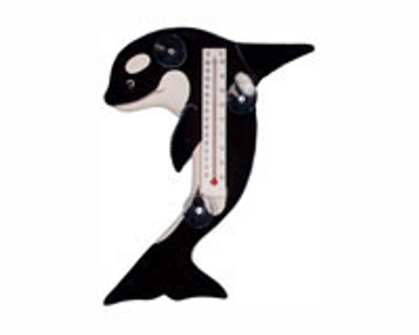 SONGBIRD ESSENTIALS - Leaping Orca Whale Small Window Thermometer SE2172030 645194772144