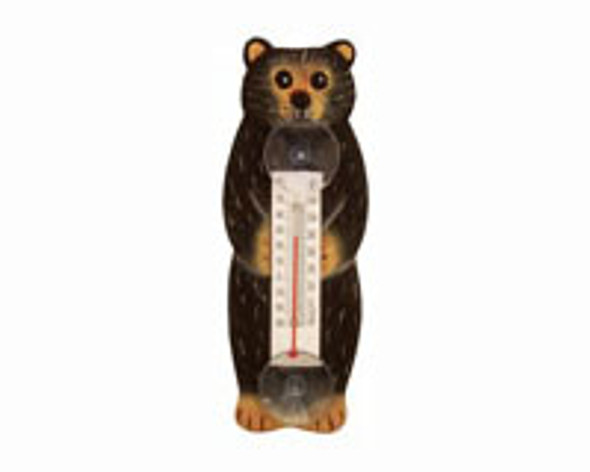SONGBIRD ESSENTIALS - Brown Bear Small Window Thermometer SE2174001 645194772373