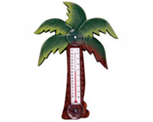 SONGBIRD ESSENTIALS - Palm Tree Small Window Thermometer SE2176001 645194772489