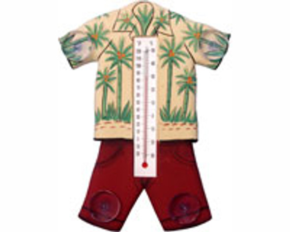 SONGBIRD ESSENTIALS - Hawaiin Shirt Large Window Thermometer SE3171496 645194773189