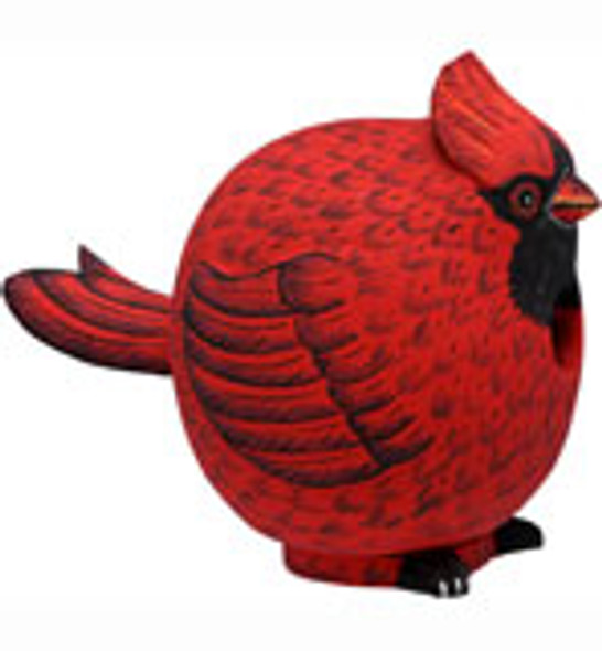 SONGBIRD ESSENTIALS - Cardinal "Gord-O" Shaped Birdhouse SE3880059 645194773943