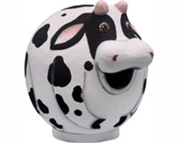 SONGBIRD ESSENTIALS - Cow "Gord-O" Shaped Birdhouse SE3880078 645194774094