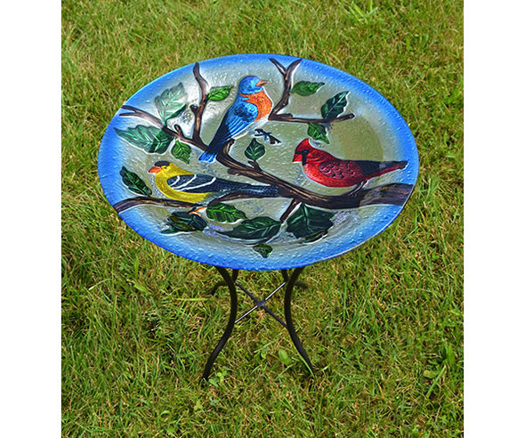 SONGBIRD ESSENTIALS - Songbird Trio Birdbath With Stand SE5006 645194850064