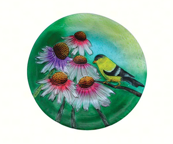 SONGBIRD ESSENTIALS - Goldfinch Birdbath (SE5030) 645194850309