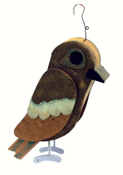 SONGBIRD ESSENTIALS - Owl Barn Birdhouse SE919 645194770539